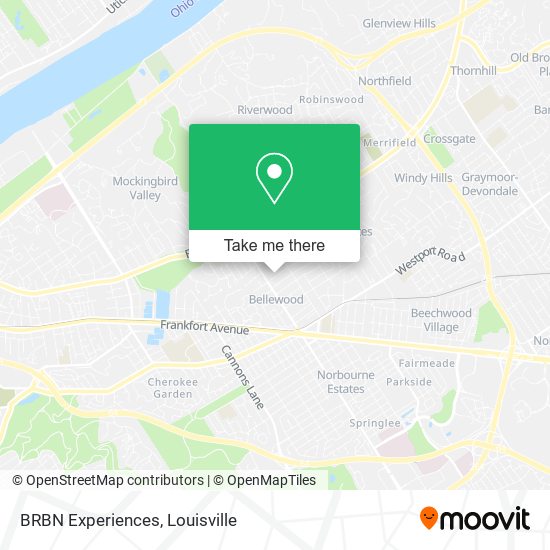 BRBN Experiences map