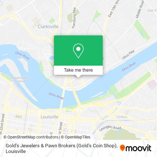 Mapa de Gold's Jewelers & Pawn Brokers (Gold's Coin Shop)