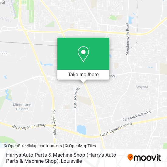 Harrys Auto Parts & Machine Shop (Harry's Auto Parts & Machine Shop) map