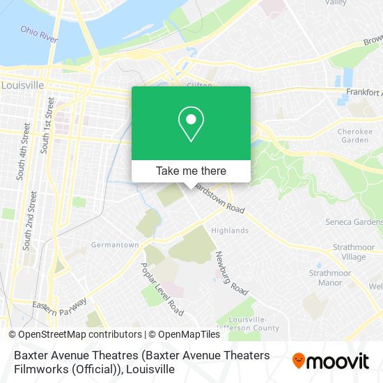 Baxter Avenue Theatres (Baxter Avenue Theaters Filmworks (Official)) map