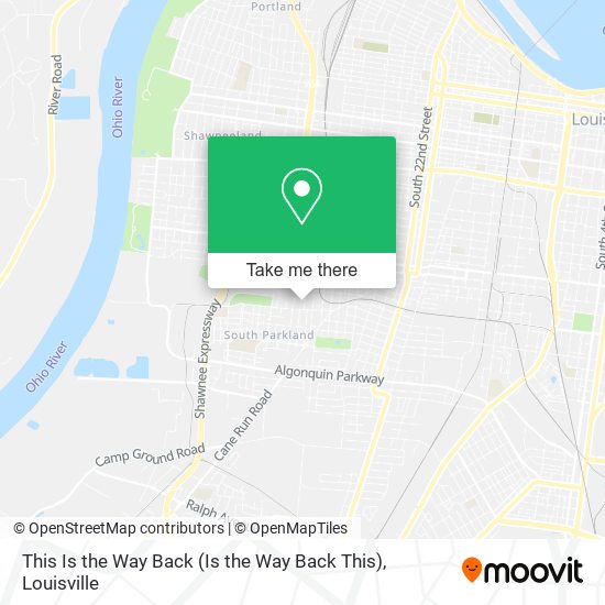 This Is the Way Back map