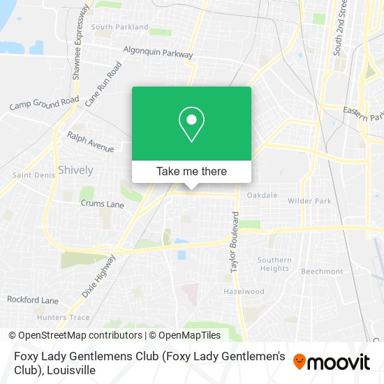 Foxy Lady Gentlemens Club (Foxy Lady Gentlemen's Club) map