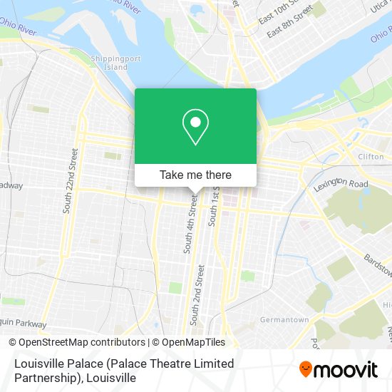 Louisville Palace (Palace Theatre Limited Partnership) map