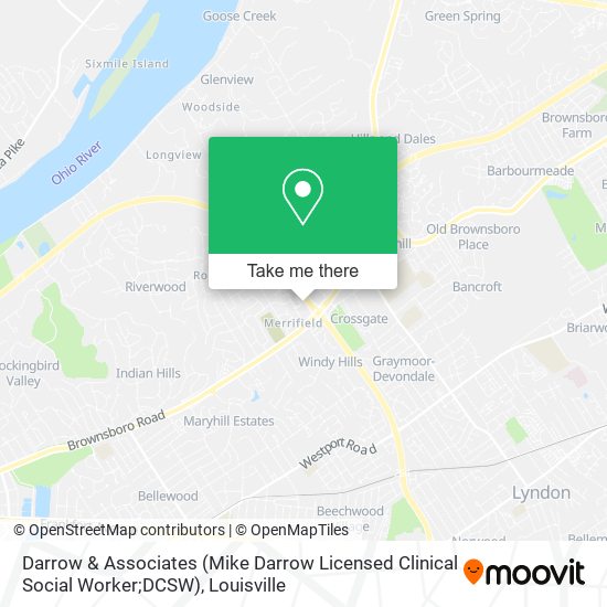 Darrow & Associates (Mike Darrow Licensed Clinical Social Worker;DCSW) map