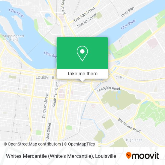 Whites Mercantile (White's Mercantile) map