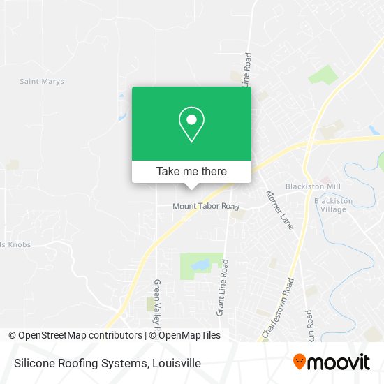 Silicone Roofing Systems map