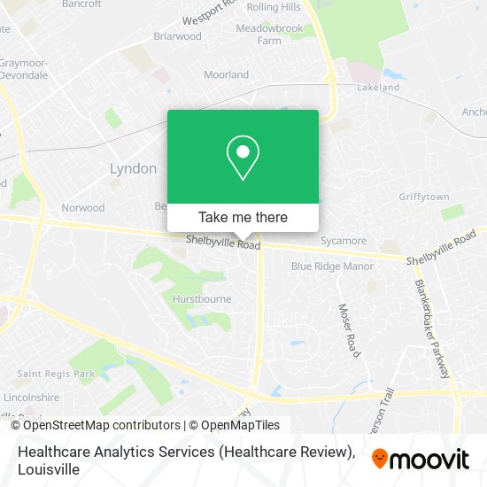 Healthcare Analytics Services (Healthcare Review) map