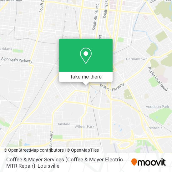 Mapa de Coffee & Mayer Services (Coffee & Mayer Electric MTR Repair)