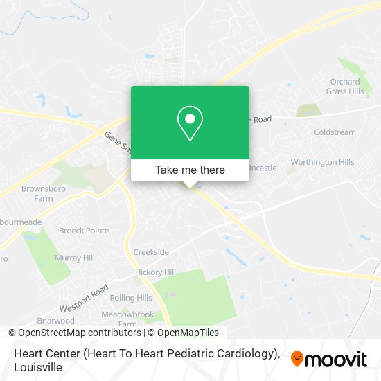 Mapa de Heart Center (Heart To Heart Pediatric Cardiology)