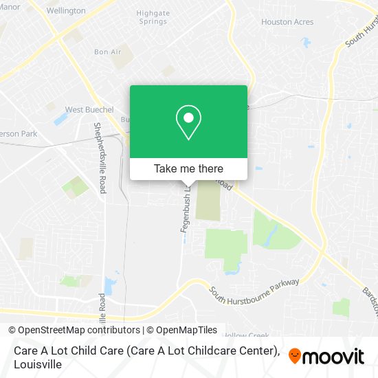 Mapa de Care A Lot Child Care (Care A Lot Childcare Center)