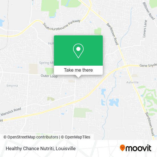 Healthy Chance Nutriti map