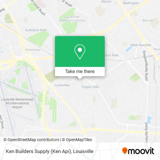 Mapa de Ken Builders Supply (Ken Api)