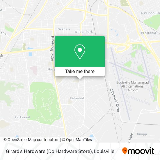 Mapa de Girard's Hardware (Do Hardware Store)