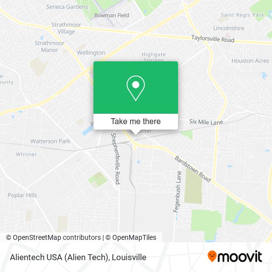 Alientech USA (Alien Tech) map