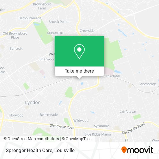 Sprenger Health Care map