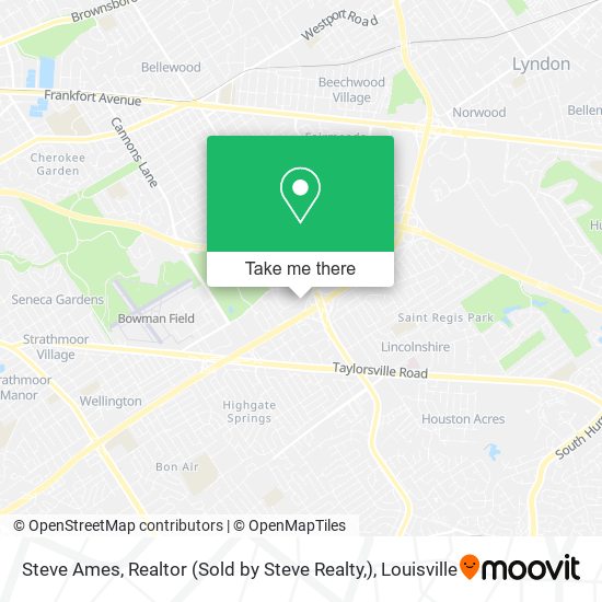 Steve Ames, Realtor (Sold by Steve Realty,) map