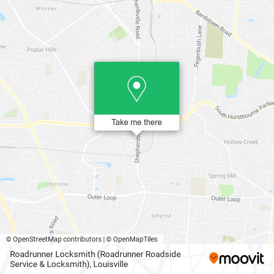 Mapa de Roadrunner Locksmith (Roadrunner Roadside Service & Locksmith)