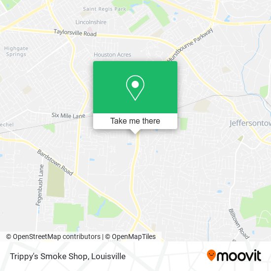 Trippy's Smoke Shop map