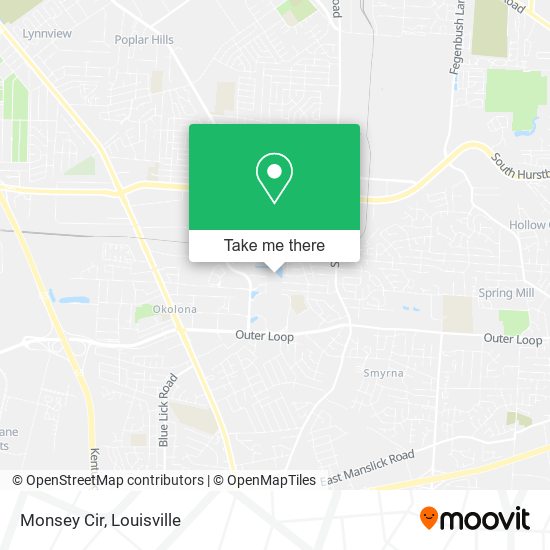 Monsey Cir map