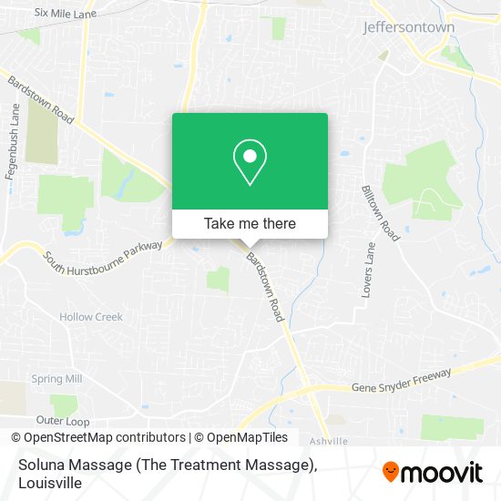 Soluna Massage (The Treatment Massage) map