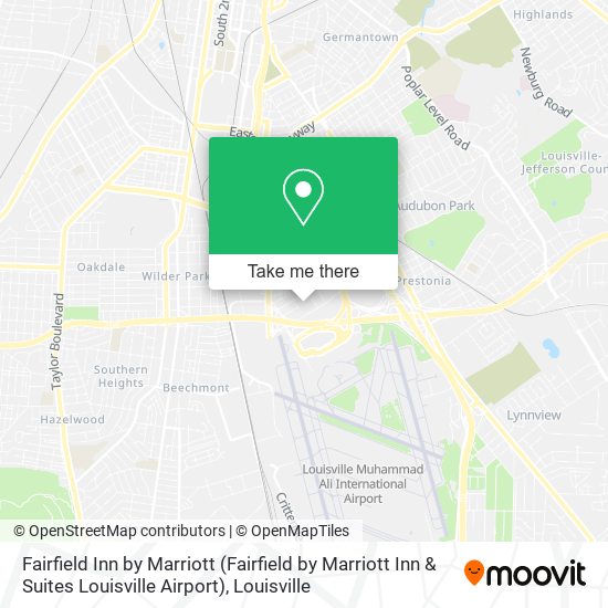 Fairfield Inn by Marriott (Fairfield by Marriott Inn & Suites Louisville Airport) map