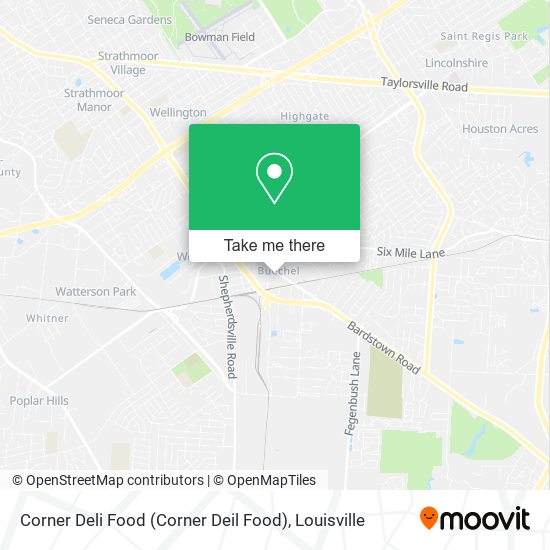 Corner Deli Food (Corner Deil Food) map