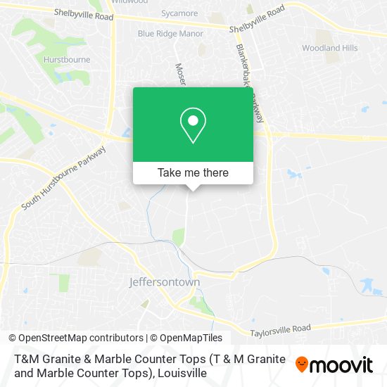Mapa de T&M Granite & Marble Counter Tops