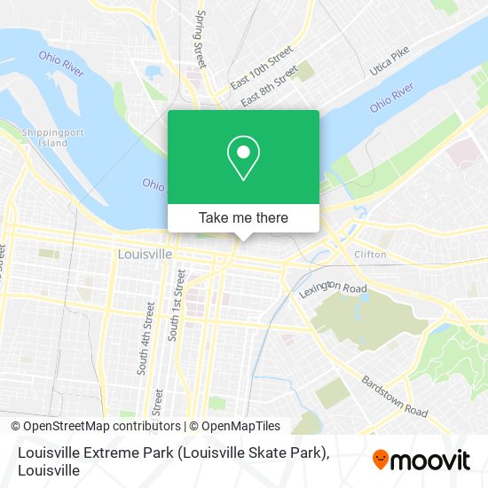 Louisville Extreme Park (Louisville Skate Park) map