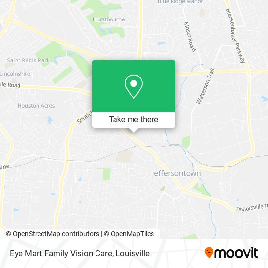 Eye Mart Family Vision Care map