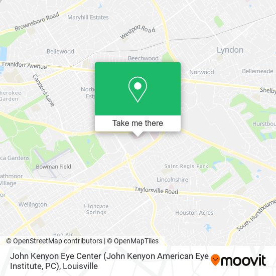 John Kenyon Eye Center (John Kenyon American Eye Institute, PC) map