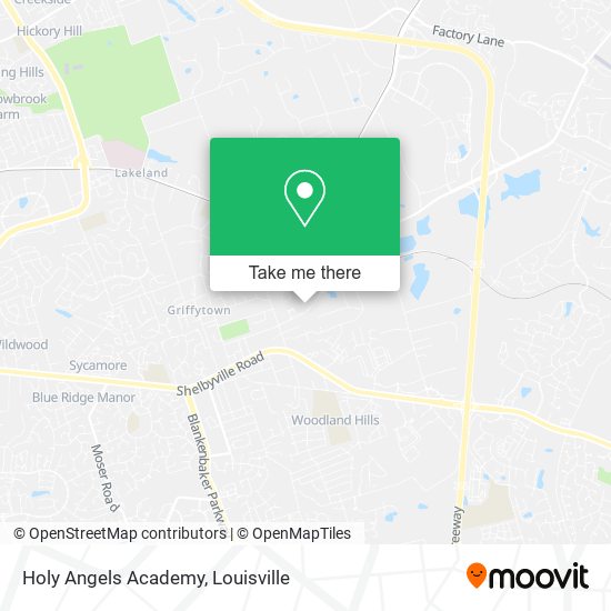 Holy Angels Academy map