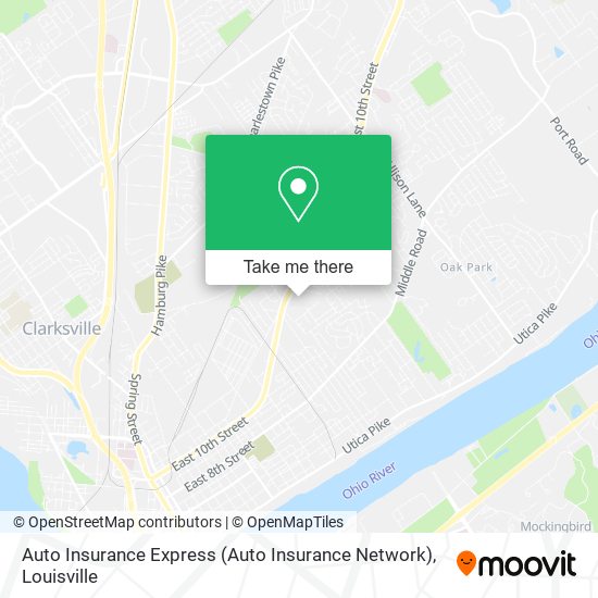 Mapa de Auto Insurance Express (Auto Insurance Network)