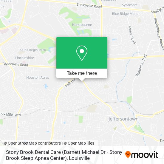 Stony Brook Dental Care (Barnett Michael Dr - Stony Brook Sleep Apnea Center) map