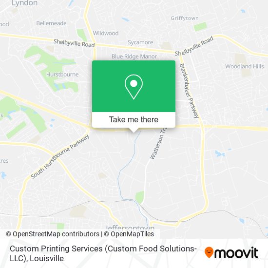 Custom Printing Services (Custom Food Solutions-LLC) map