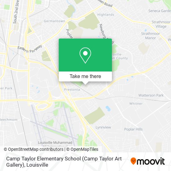 Mapa de Camp Taylor Elementary School (Camp Taylor Art Gallery)