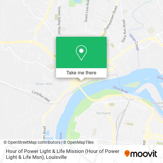 Hour of Power Light & Life Mission map