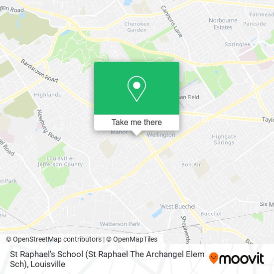 St Raphael's School (St Raphael The Archangel Elem Sch) map