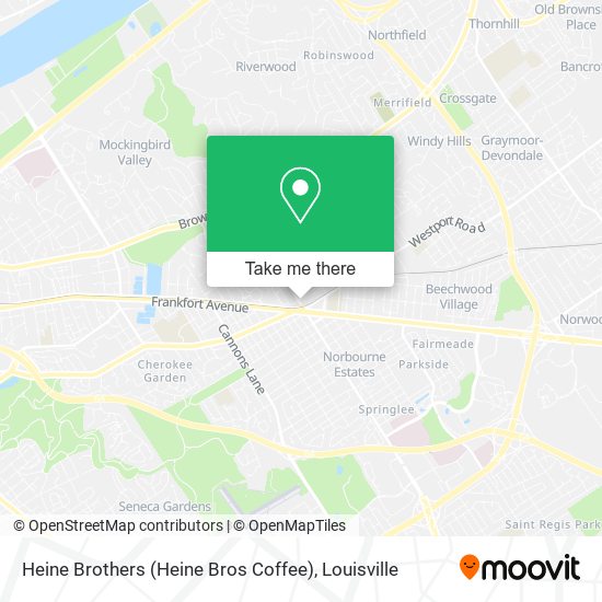 Heine Brothers (Heine Bros Coffee) map