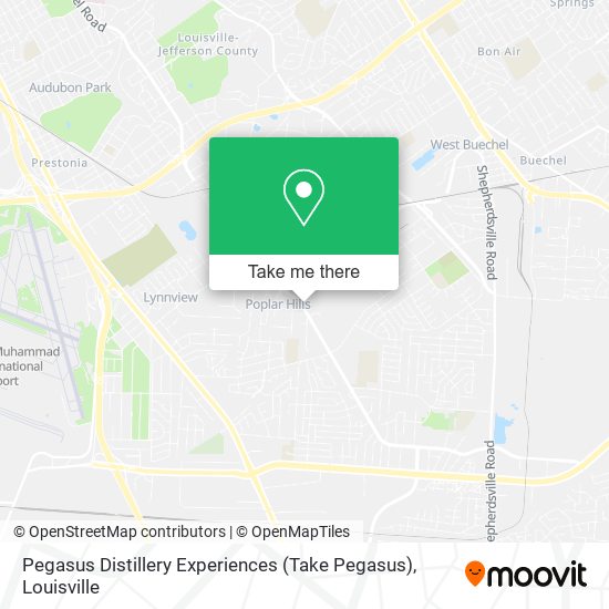 Pegasus Distillery Experiences (Take Pegasus) map