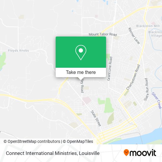 Connect International Ministries map