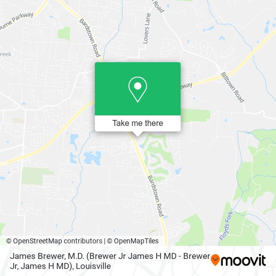 James Brewer, M.D. (Brewer Jr James H MD - Brewer Jr, James H MD) map