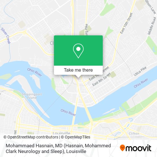 Mohammaed Hasnain, MD (Hasnain, Mohammed Clark Neurology and Sleep) map