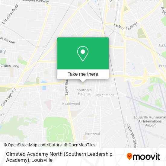 Mapa de Olmsted Academy North (Southern Leadership Academy)