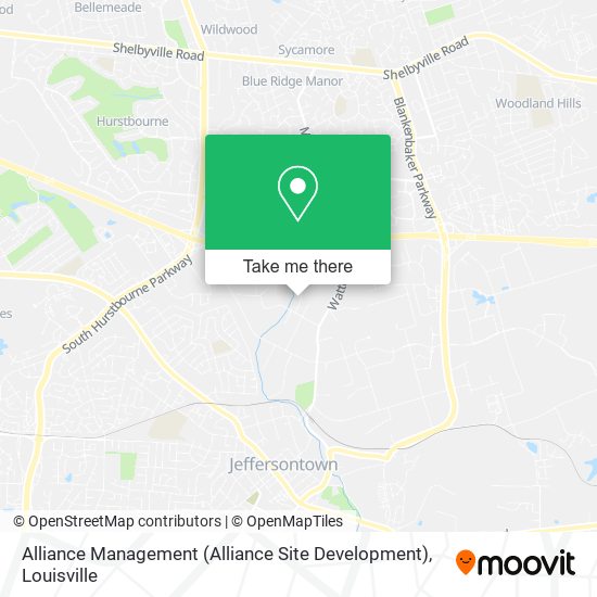 Alliance Management (Alliance Site Development) map