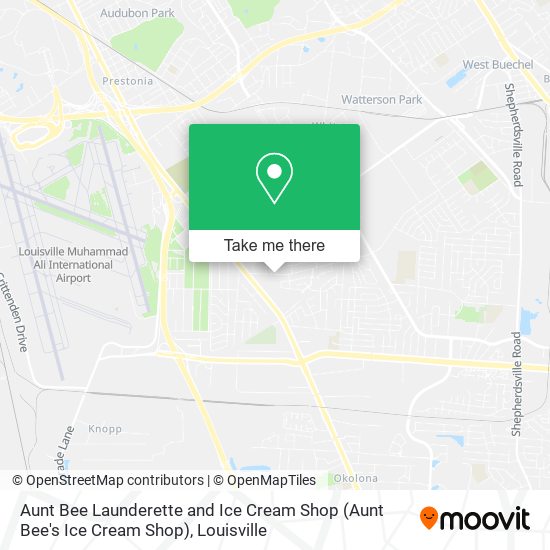Mapa de Aunt Bee Launderette and Ice Cream Shop (Aunt Bee's Ice Cream Shop)