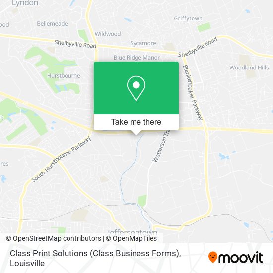 Class Print Solutions (Class Business Forms) map