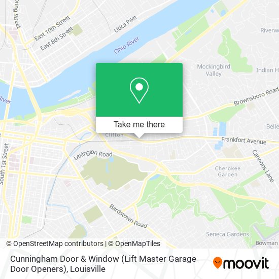 Cunningham Door & Window (Lift Master Garage Door Openers) map