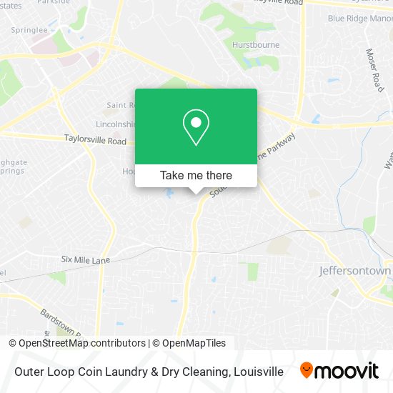 Outer Loop Coin Laundry & Dry Cleaning map