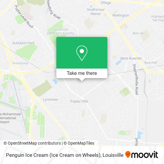 Penguin Ice Cream (Ice Cream on Wheels) map