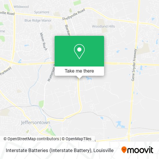 Interstate Batteries (Interstate Battery) map